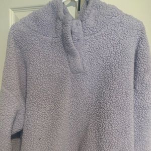 Purple furry Sherpa